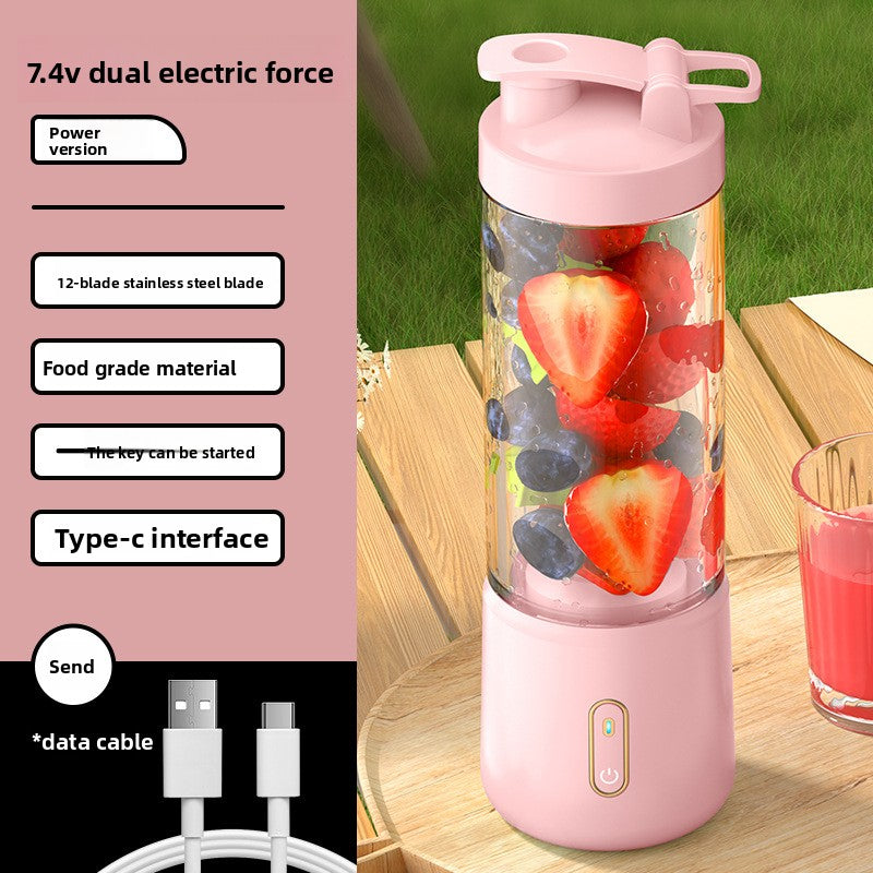 Portable Multi-Functional Juicer & Blender ? Cordless Fruit & Vegetable Mixer with High-Speed Blades