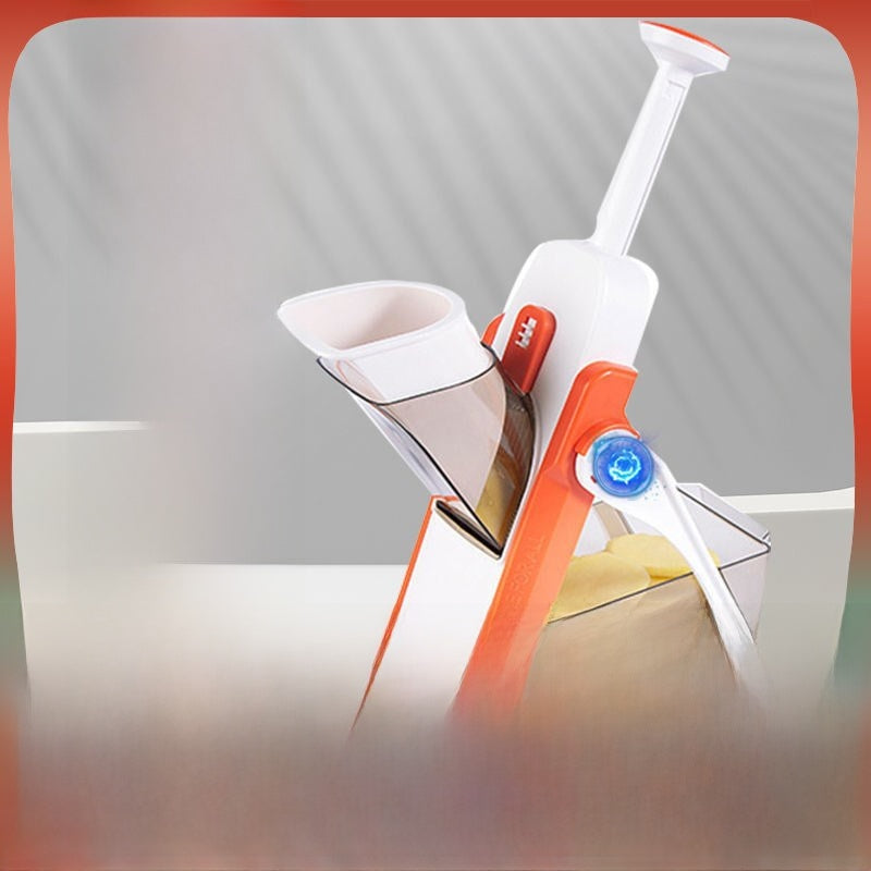 Multi-Functional Vegetable Cutter ? Slice, Dice, Shred Fruits & Veggies, Julienne Cutter