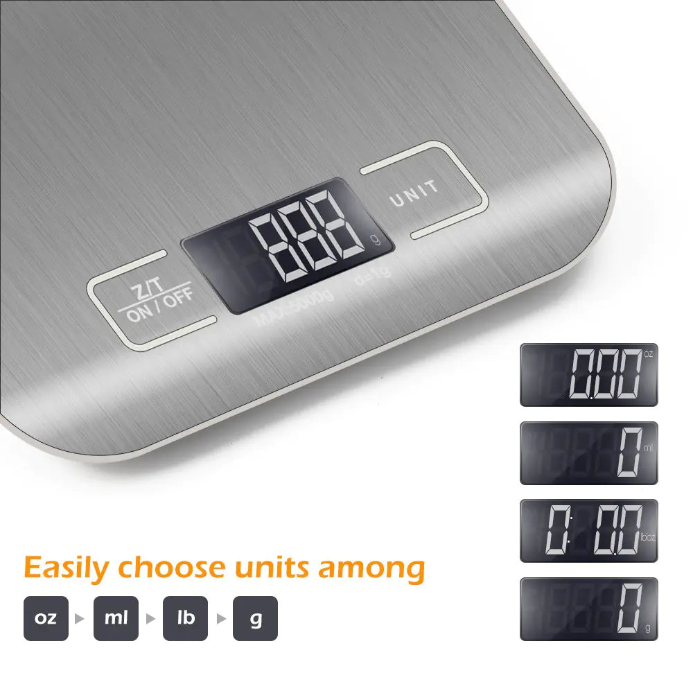 Precision Stainless Steel Food Scale