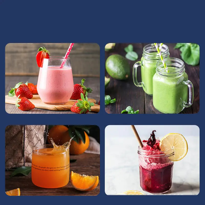 6-Blade Portable Mini Blender USB