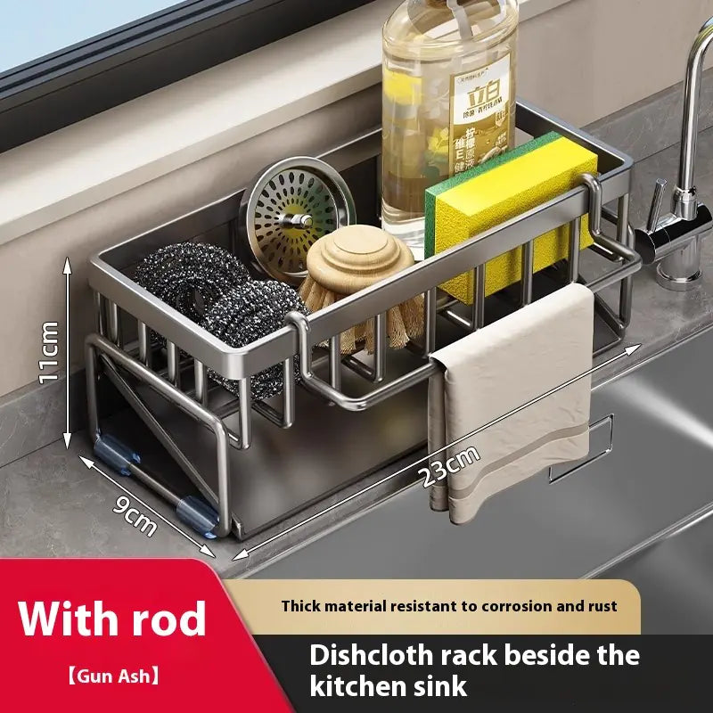 Kitchen Sink Caddy Draining Rack