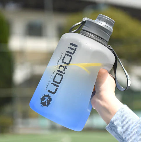 Large Capacity Water Bottle with Straw – 1600ml/2460ml Sports Hydration Bottle