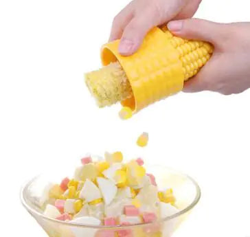 Rotating Corn Separator and Kernel Remover for Kitchen