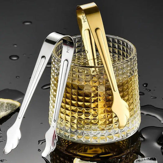 Mini Stainless Steel Food Tongs Sugar Clamp Bread Steak Clip Silver Tweezer Home Kitchen Cooking Utensils