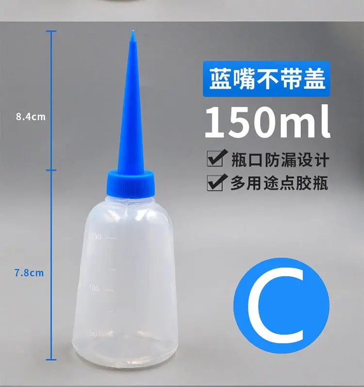 Durable Tip Oiler Versatile Water Bottle Thickened Plastic Precision Application Plastic Bottle Water Bottle For Oil Outlet