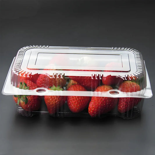 50-Pack Clear Disposable Dessert Boxes – Cupcake, Cookie & Pastry Gift Containers