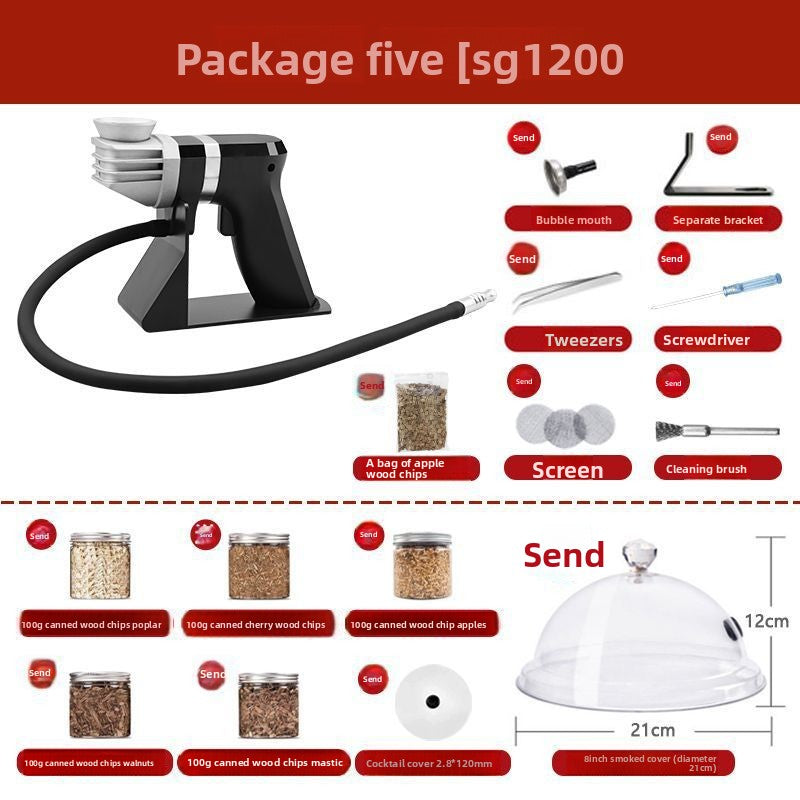 Molecular Gastronomy Smoker Gun ? Professional Culinary & Cocktail Smoking Tool