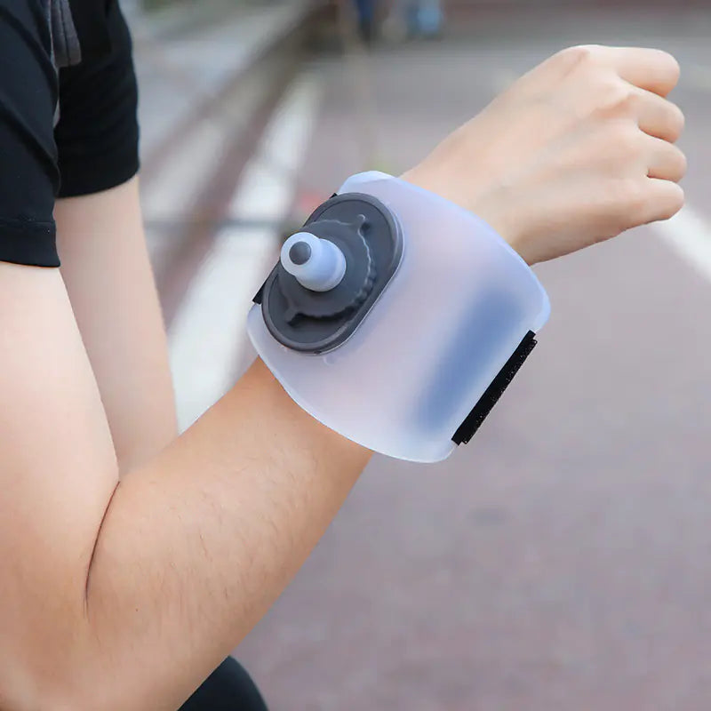 Portable Food-Grade Silicone Water Bottle for Sports