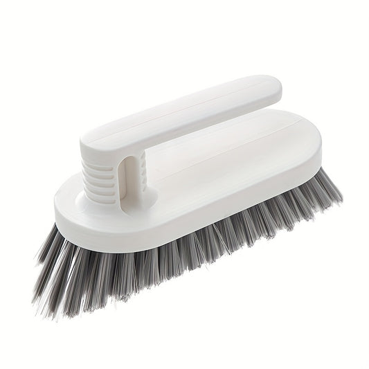1pc, V-type Cleaning Brush, Suitable For Corner Window Corners And Wall Joints, Multifunctional Cleaning Shower Scrubber, Durable Bristles For Cleaning Bathroom, Tile, Kitchen, Floor, Bathtub