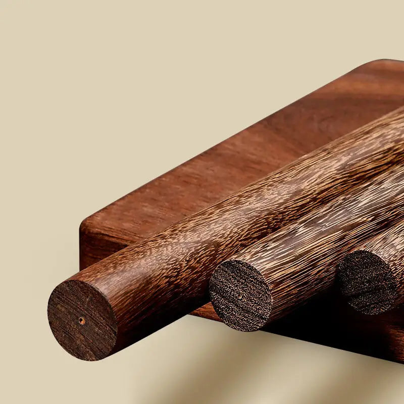 Solid Wood Rolling Pin for Baking and Dumplings
