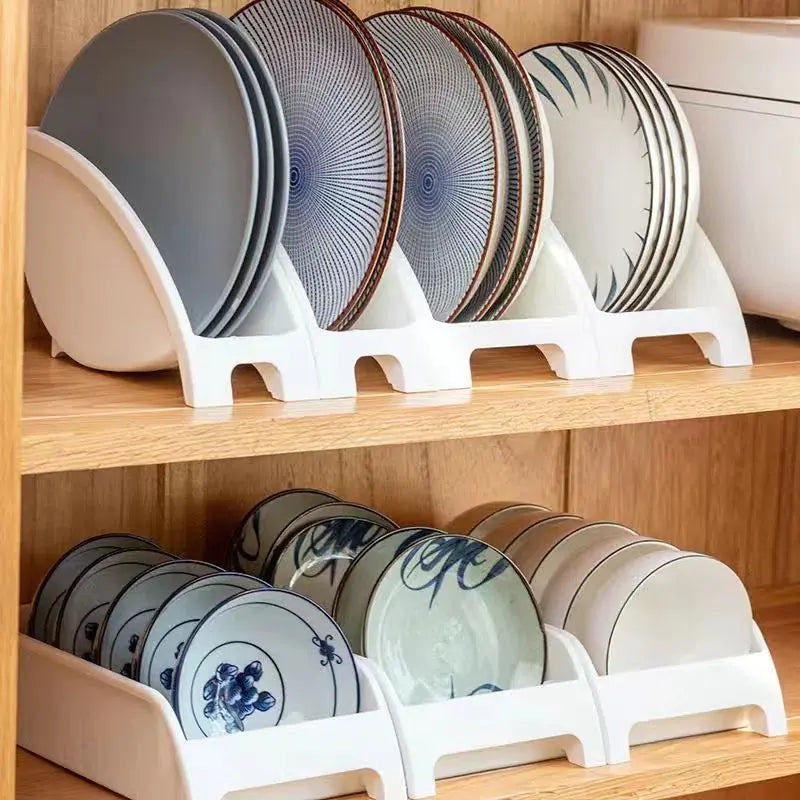 Multifunctional Kitchen Shelves for Dishes and Cutlery