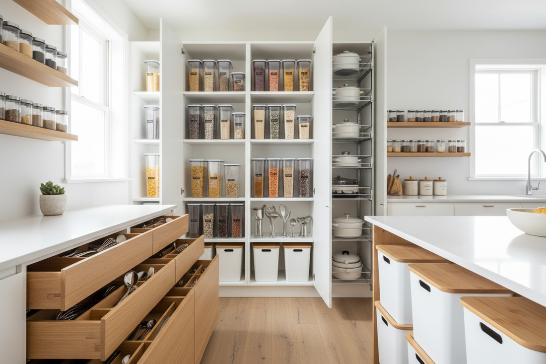 Kitchen Organization Tips & Space-Saving Storage Solutions