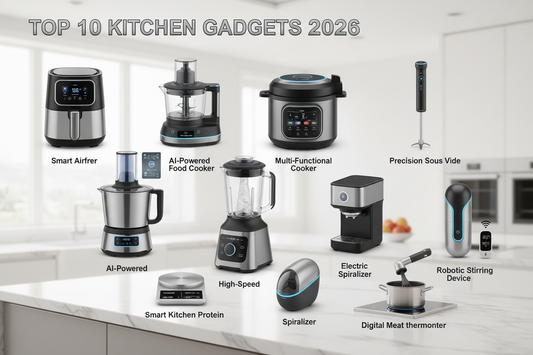 Top 10 Must-Have Kitchen Gadgets in 2026: Upgrade Your Cooking Game