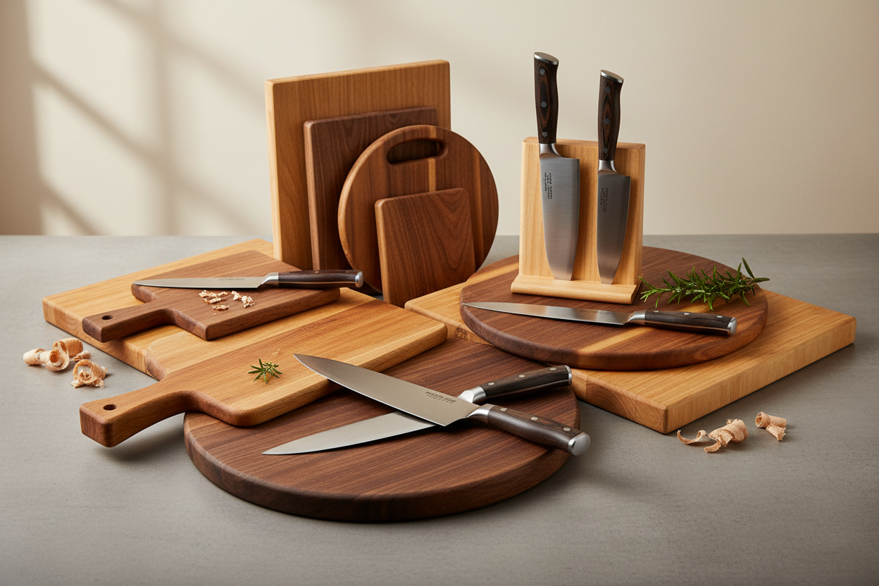 Cutting Boards & Knives