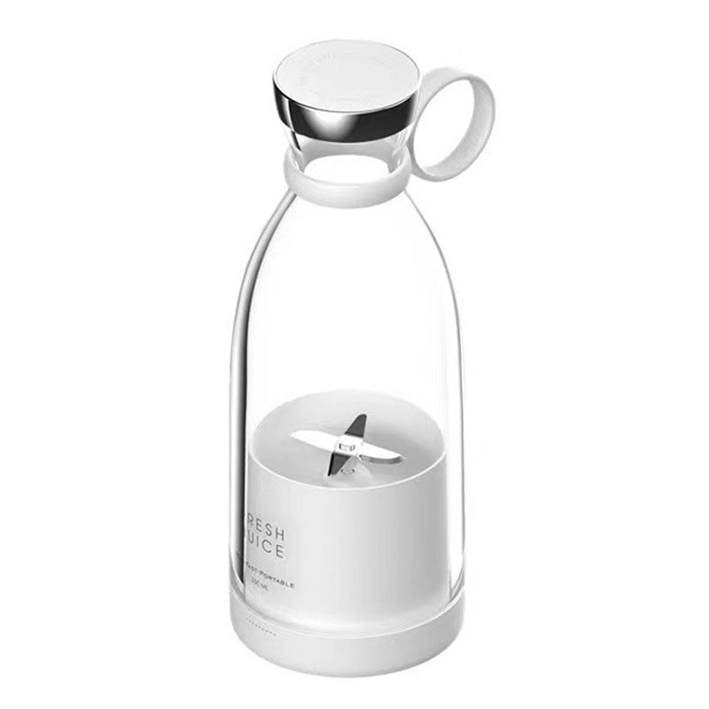 Portable Electric Juicer ? High-Speed 4-Blade USB Rechargeable Fruit & Vegetable Blender
