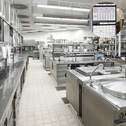 Magnetic Monthly Planner Calendar - Large Erasable Surface for Easy Scheduling, Includes Free Dry Erase Marker, Sticks to Kitchen Fridge for Convenient Meal Planning and Organization