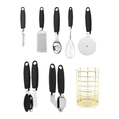Stainless Steel Kitchen Tool Set ? Multi-Function Gadgets with Modern Design & Gift Box