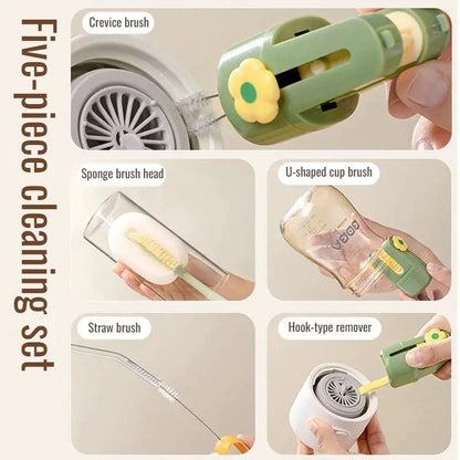 5-in-1 Multi-Purpose Cup Cleaning Brush