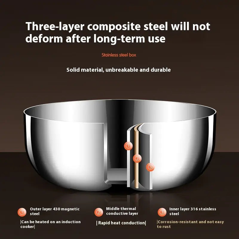 316 Stainless Steel Dough Basin