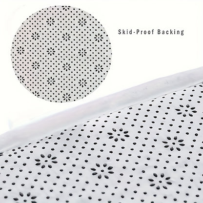 1pc Soft Thickened Kitchen Floor Mat, Non-slip Oil-proof Floor Mat, Waterproof Runner Rug, Dirt-resistant Floor Carpet, Machine Washable, Entrance Doormat, Kitchen Living Room Laundry Bathroom Water-absorbing Floor Mat, Room