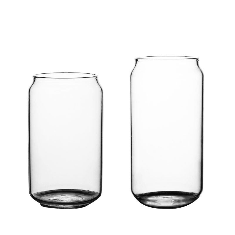 High Borosilicate Glass Cup ? Transparent Handcrafted Drinkware with Custom Logo Option