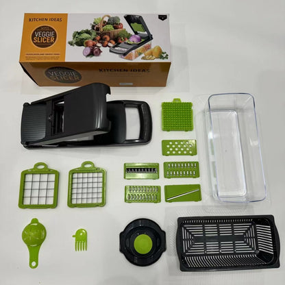 16-In-One Multifunctional Vegetable and Fruit Cutter