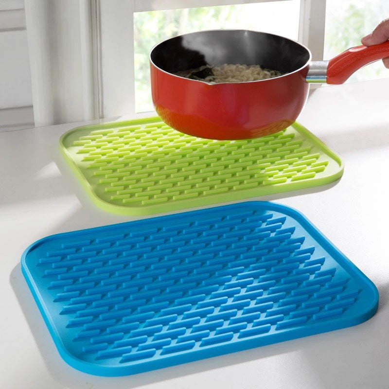 1/3pcs Silicone Pot Mat, Placemat, Cup Mat - Heat Resistant, Creative Coffee Mat For Countertops Tables - For Kitchen Decoration - Suitable for Everyday Use - Perfect Gift for Housewarming