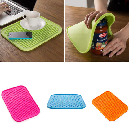 1/3pcs Silicone Pot Mat, Placemat, Cup Mat - Heat Resistant, Creative Coffee Mat For Countertops Tables - For Kitchen Decoration - Suitable for Everyday Use - Perfect Gift for Housewarming