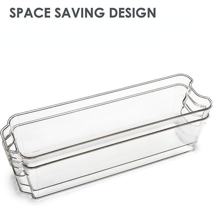 1pc Breastmilk Storage Container, Transparent Clear Freezer And Fridge Organizer Bins, Plastic Storage Bins For Breast Milk, Baby Pouches, Formula, Bottles And Yogurts, Home Kitchen Storage Supplies