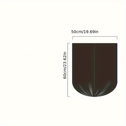 100pcs Black Large Capacity Household Disposable Garbage Bags - Kitchen Storage Cleaning Waste Bags for Pet Waste, Privacy, and Hygiene - Durable, Leak-Resistant, and Easy to Tie