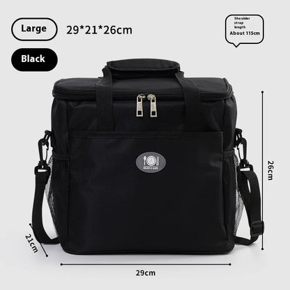 Thickened Waterproof Lunch Bag – Insulated, Leak-Proof, Reusable Lunch Tote for Work, School & Travel