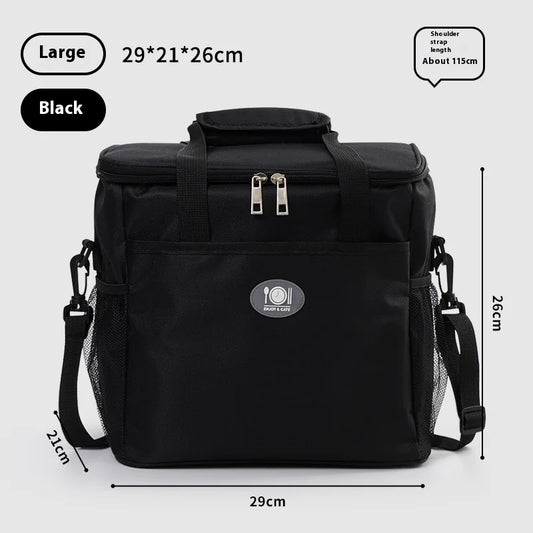 Thickened Waterproof Lunch Bag – Insulated, Leak-Proof, Reusable Lunch Tote for Work, School & Travel