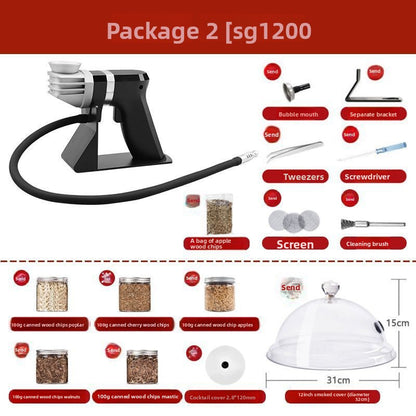 Molecular Gastronomy Smoker Gun ? Professional Culinary & Cocktail Smoking Tool