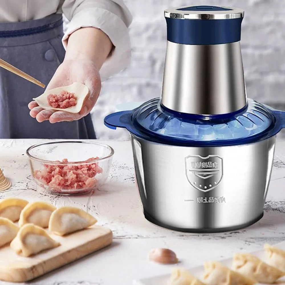 3L Electric Meat Grinder & Food Chopper – 300W Mincer, Mixer & Processor