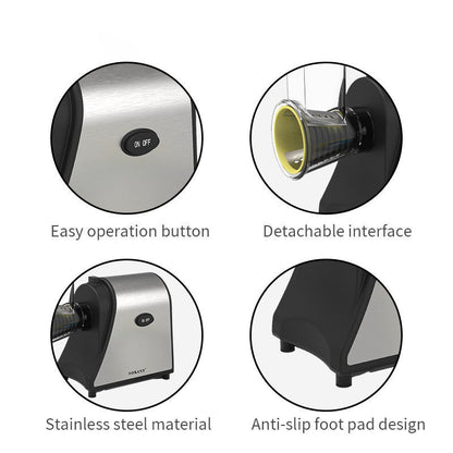 Multifunctional Vegetable Cutter ? 1000W High-Power Slicer & Grater with 5 Blades
