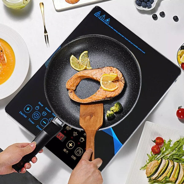 Compact Induction Cooker – High Power Portable Cooktop with Timer & Safety Lock