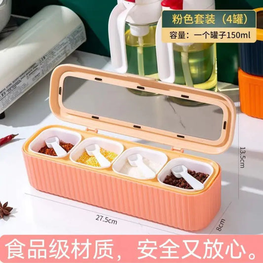 Thickened Spice Jar Set - Multifunctional Storage Box
