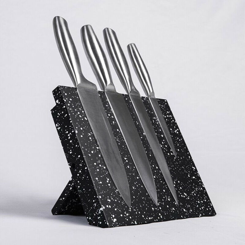 Magnetic Knife Holder – Wall/Counter Knife Block Rack for Kitchen Cutlery Storage