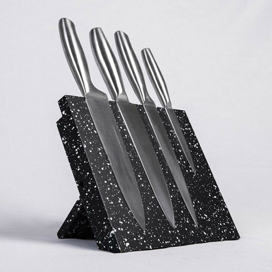 Magnetic Knife Holder – Wall/Counter Knife Block Rack for Kitchen Cutlery Storage