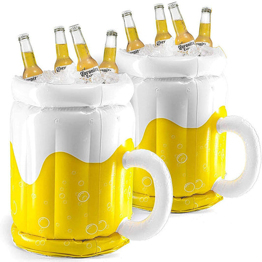 Portable Inflatable Ice Cooler ? Lightweight PVC Drink Chiller for Outdoor Events