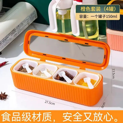 Thickened Spice Jar Set - Multifunctional Storage Box