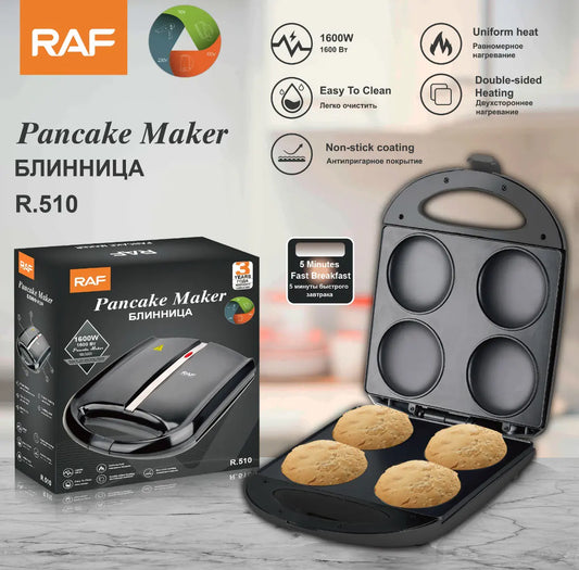 European Standard Breakfast Sandwich Maker – Panini & Toast Press Appliance