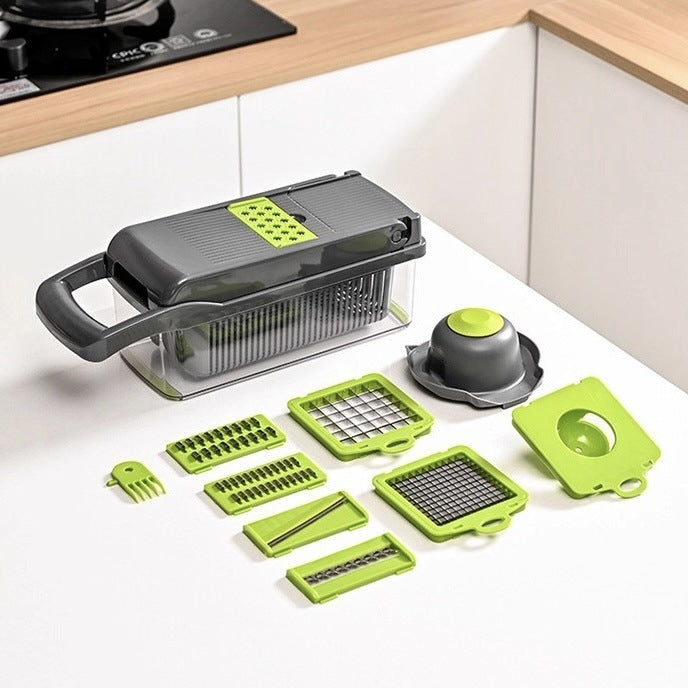 16-In-One Multifunctional Vegetable and Fruit Cutter