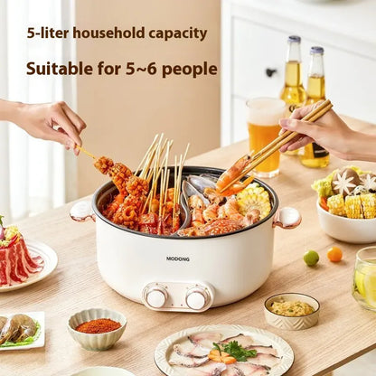 Large Capacity Electric Chafing Dish with Partition Control