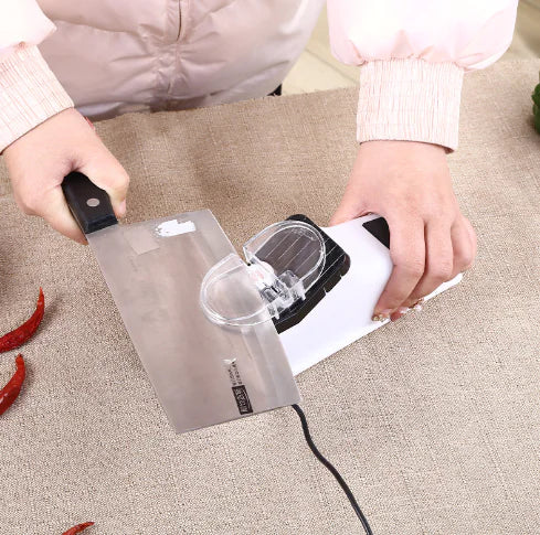 Electric Knife Sharpener for Home Use Mini Device