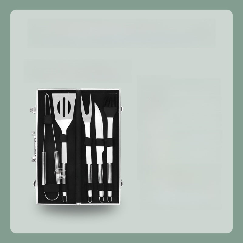 Stainless Steel Cutlery Set with Aluminum Case ? Portable Multi-Piece Outdoor & Camping Utensils