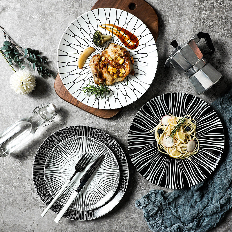Scandinavian Porcelain Plates ? Minimalist Nordic Design for Dining & Serving