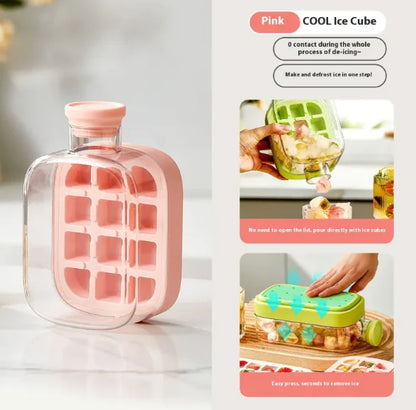 Instant Ice Maker & Cooling Cup with Straw