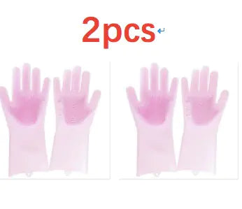 Silicone Cleaning & Dishwashing Gloves