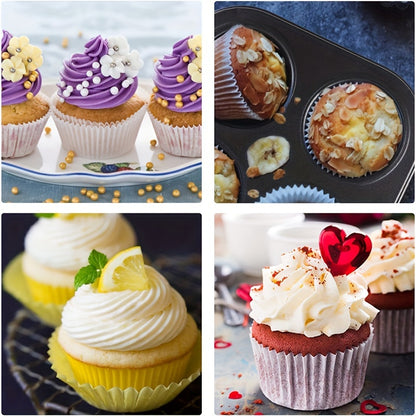 2pcs, Muffin Pans, 10.4''x7'', Non-Stick Baking Cupcake Pan, Pudding Mold, Oven Accessories, Baking Tools, Kitchen Gadgets, Kitchen Accessories